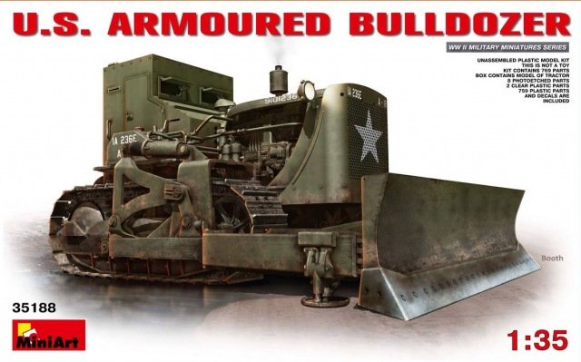 MiniArt 35188 US Armored Bulldozer 1/35