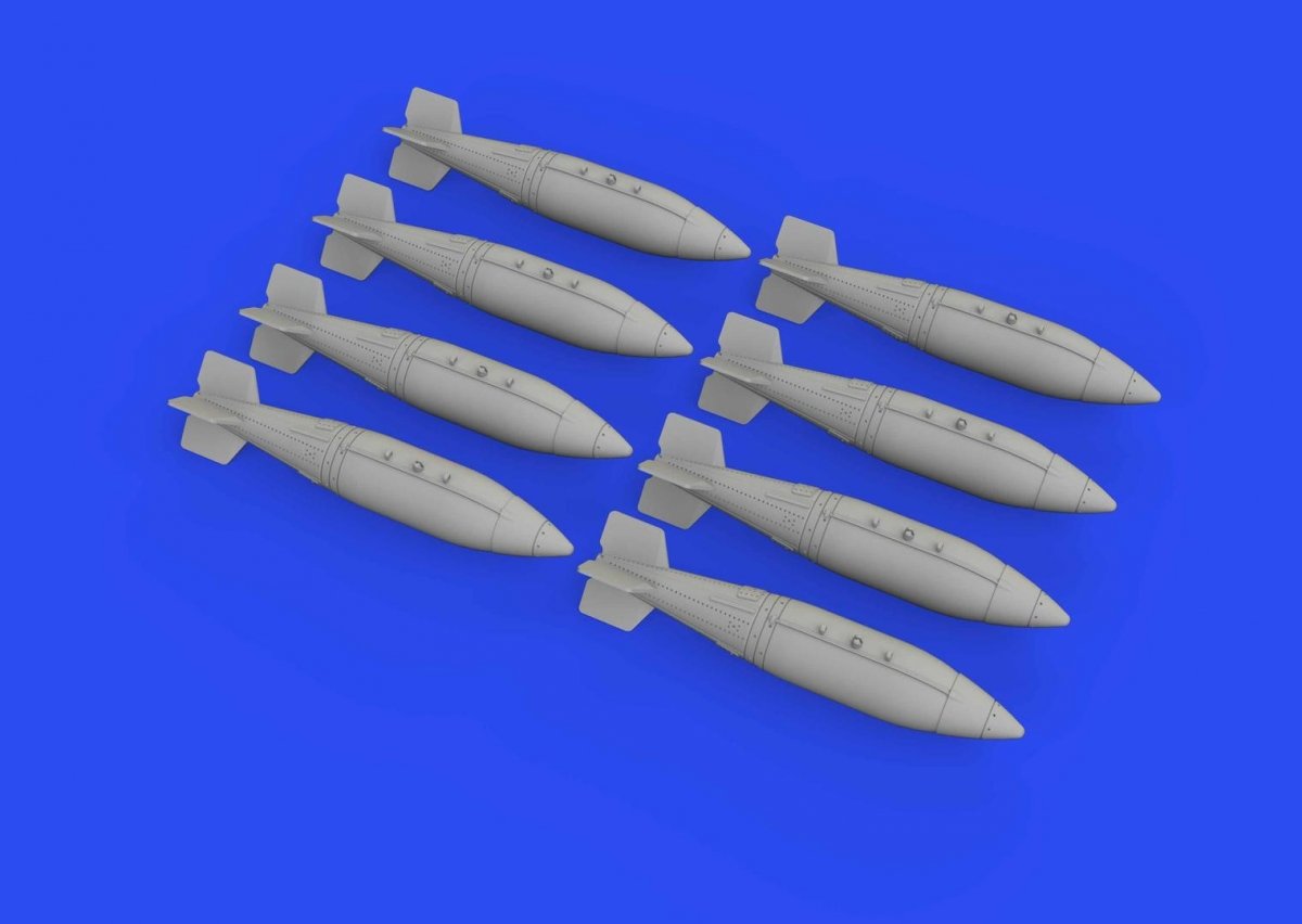 Eduard 672278 Bombes britanniques à retardement de 1000 lb avec fusée w_960 1/72 – image 3