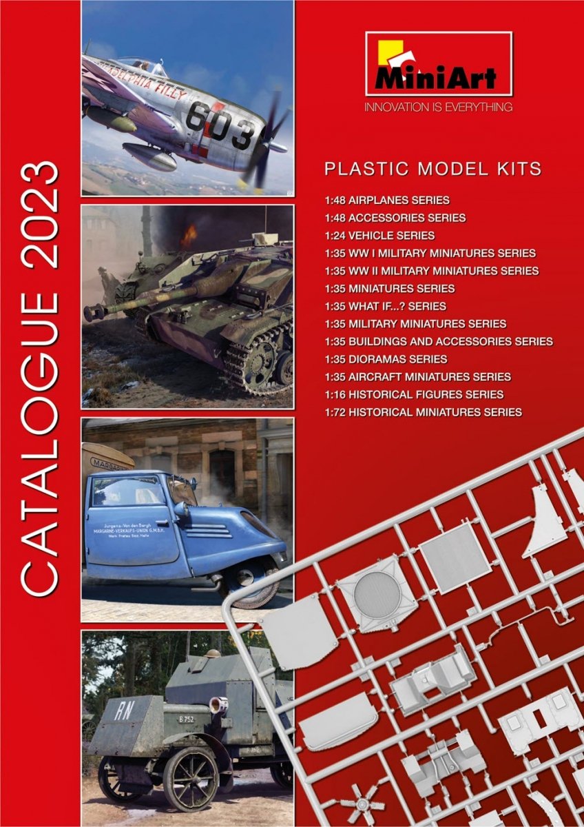 MiniArt 55023 Catalogue de modèles MiniArt 2023