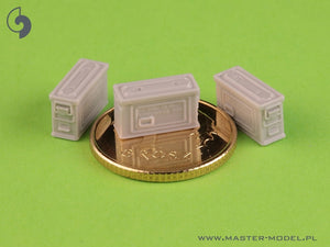 Boîtes de munitions Master GM-35-091 M1 pour fusil Browning M1919 calibre .30 (7,62 mm) (6 pièces) - FERMÉES 1/35 – Bild 4