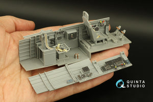 Intérieur imprimé en 3D et coloré sur papier décalcomanie Quinta Studio QD32167 Ju 87D/G (Hasegawa) 1/32  – image 10