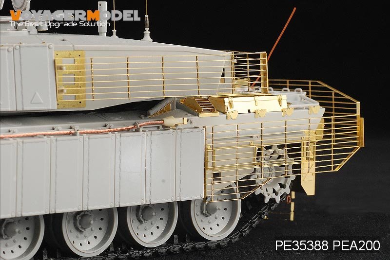 Maquette Voyager PE35388 Char de combat principal britannique moderne Challenger 2 pour TRUMPETER 001522 1/35 – immagine 8