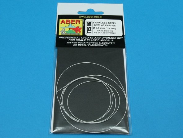 Câbles de remorquage en acier inoxydable Aber TCS06, diamètre 0,6 mm, longueur 1 m – image 4