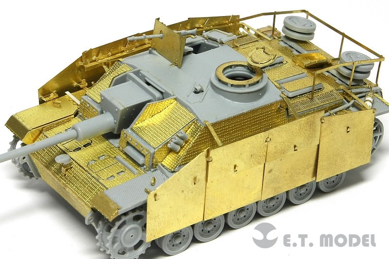 ET Model E72-016 WWII German StuG.III Ausf.G Fenders For DRAGON Kit 1/72