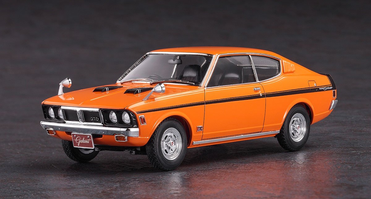 Hasegawa HC28 Mitsubishi Colt Galant GTO-MR 1971 1/24 – immagine 2