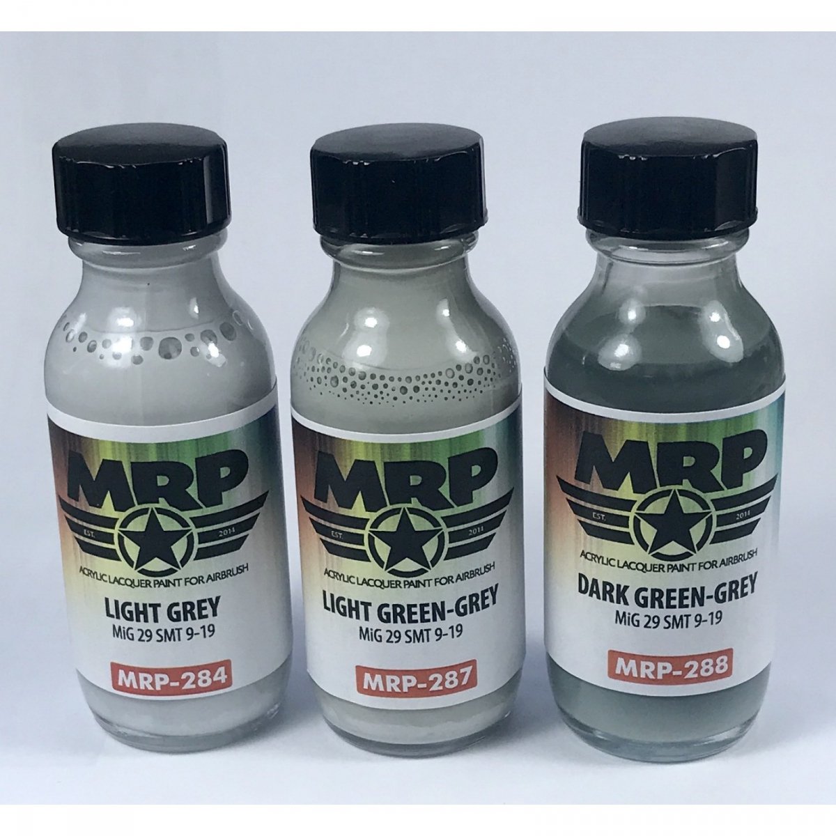 Peinture Mr. Paint MRP-287 Vert clair Gris MiG 29 SMT 30 ml – image 3