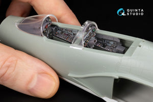 Intérieur imprimé en 3D et coloré sur papier décalcomanie (Academy) pour F-4D Phantom II tardif de Quinta Studio QD+48495 (avec pièces en résine imprimées en 3D) à l&amp;#39;échelle 1/48 – image 11