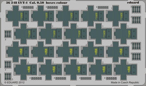 Eduard 36248 LVT-4 Cal. 0.50 boîtes couleur AFV CLUB