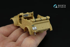 Intérieur imprimé en 3D et coloré sur papier décalcomanie Quinta Studio QD48546 Kubelwagen Type 82 (Tamiya) 1/48 – image 8