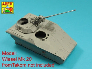 Canon Aber AB16L-20 16 L-20 pour canon allemand de 20 mm Rh202 MK 20 DM6 à l&amp;#39;échelle 1/16 – Bild 5