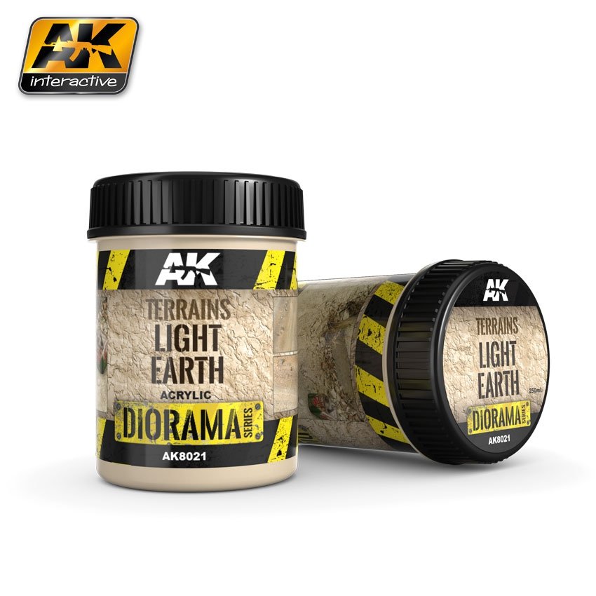 AK Interactive AK8021 TERRAINS TERRE LUMIÈRE 250 ml