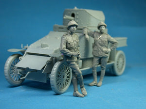 Copper State Models F35-010 Officier de voiture blindée belge 1/35 – Bild 2