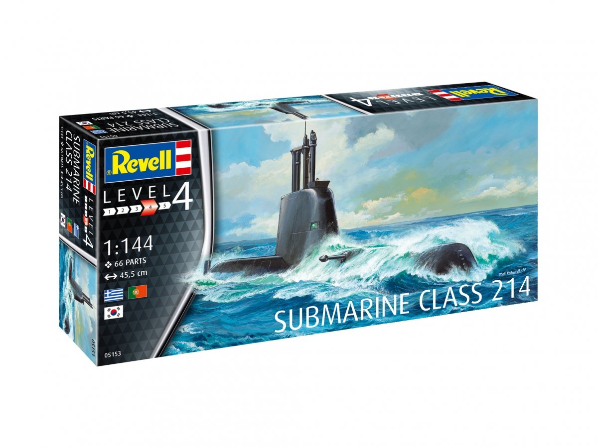 Revell 05153 Sous-marin Classe 214 1/144