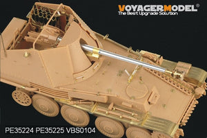 Garde-boues Voyager Model PE35225 pour char allemand Marder III M de la Seconde Guerre mondiale, compatibles avec le modèle TAMIYA 35255 au 1/35 – Bild 6