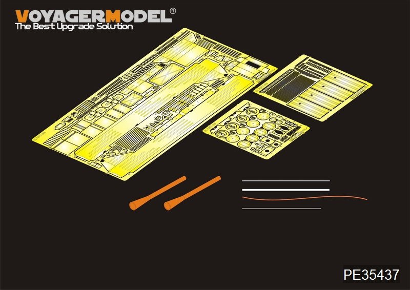 Maquette Voyager PE35437, canon automoteur aéroporté russe ASU-85 Mod.1956 de la Seconde Guerre mondiale pour TRUMPETER 01588, échelle 1/35