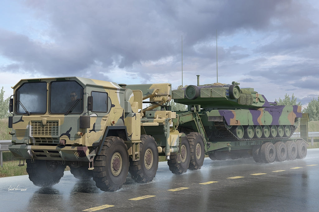 J&amp;#39;adore le kit 63529 M1014 Remorquage de remorque M747 Semi-remorque 1/35