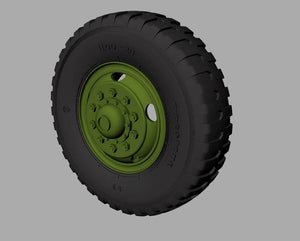 Roues de route Panzer Art RE35-566 M54 (motif de combat Firestone) 1/35 – Bild 3