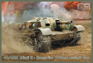 IBG 72051 40/43M Zrinyi II Canon d&amp;#39;assaut hongrois 105 mm (1/72)