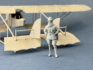 Copper State Models F32-057 Aviateur italien en casque roulé 1/32