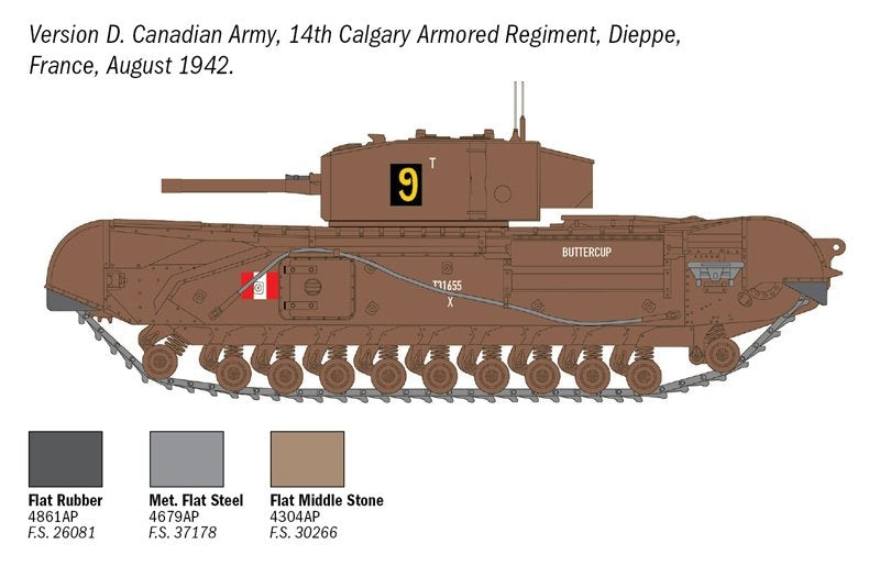 Italeri 7083 Churchill Mk. III 1/72 – image 11