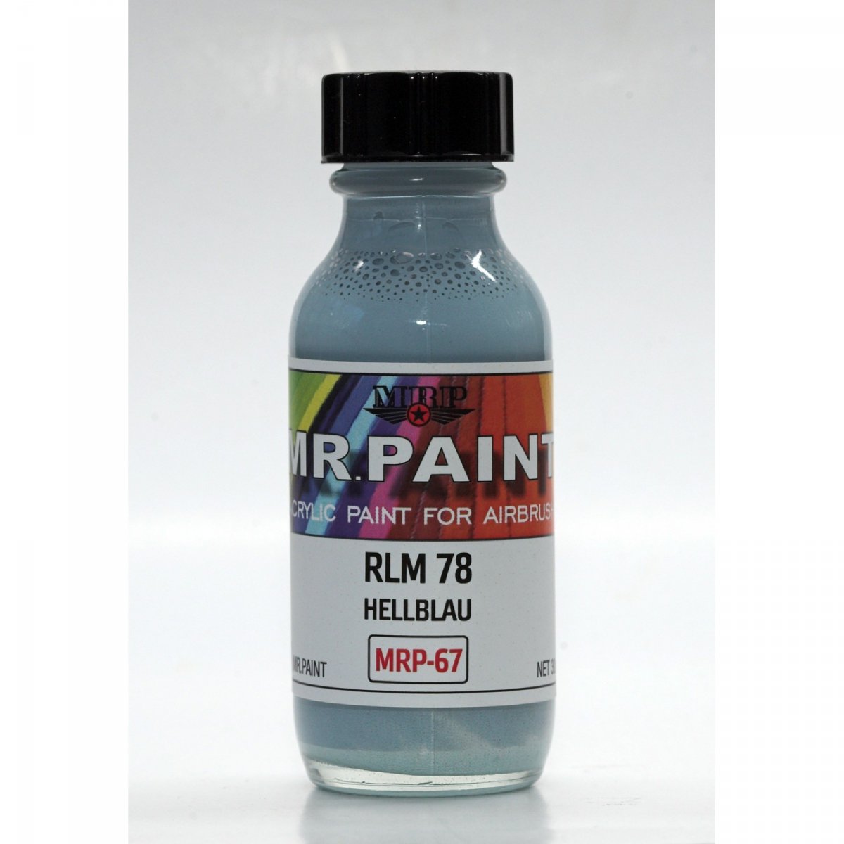 Peinture MR. Paint MRP-067 RLM 78 Hellblau (Seconde Guerre mondiale, allemande, 30 ml) – Bild 2