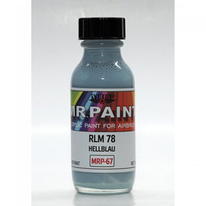Peinture MR. Paint MRP-067 RLM 78 Hellblau (Seconde Guerre mondiale, allemande, 30 ml) – Bild 2