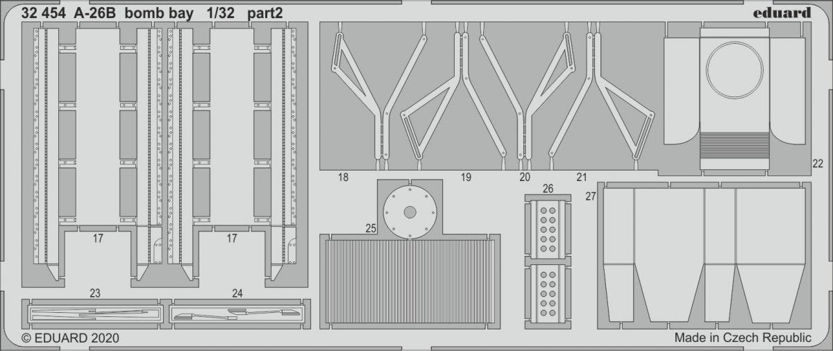 Maquette Eduard 32454 A-26B soute à bombes 1/32 HOBBY BOSS  – image 2