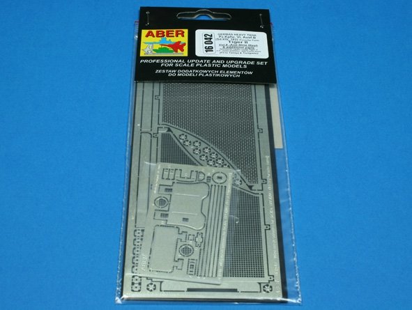 Aber 16042 Tiger II Porsche Vol.8 - Anti Mine Mesh plus quelques pièces supplémentaires (1/16) – Bild 3