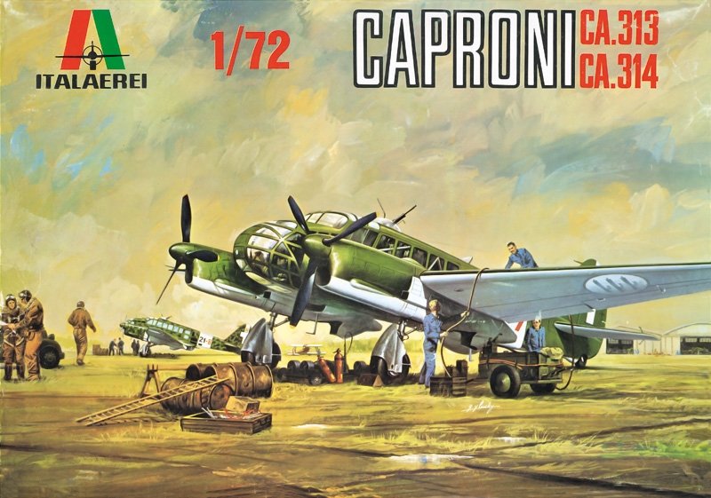 Italeri 0106 Caproni Ca. 313/314 Vintage Édition Spéciale Anniversaire 1/72
