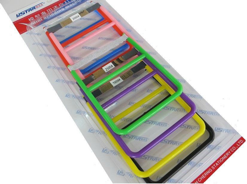 Outil de polissage U-Star UA-91624 7 en 1 (jeu de papier de verre) 