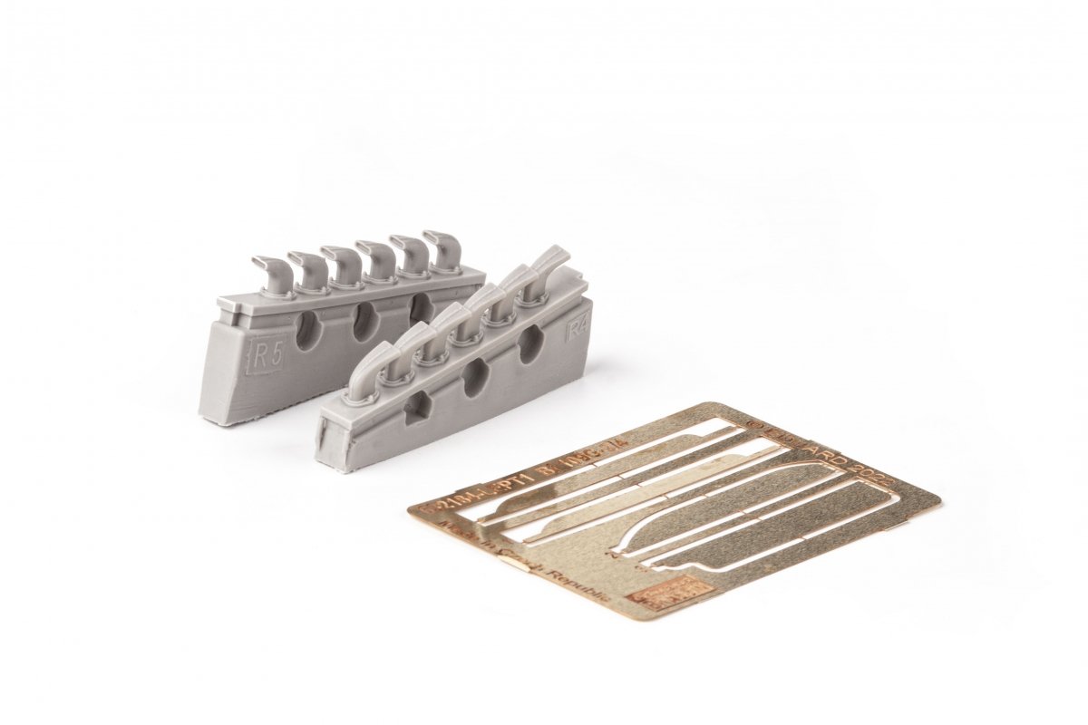 Eduard 632184 Bf 109G-2/4 échappements REVELL 1/32