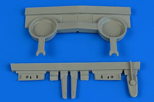 Aires 4724 Baie de train d&amp;#39;atterrissage P-40B 1/48 AIRFIX