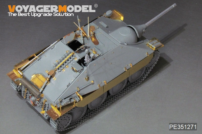 Voyager modèle PE351271 WWII allemand Sd.Kfz.138/2 Hetzer chasseur de chars première Version pour TAKOM 1/35 – image 2