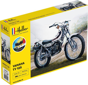 Heller 56902 Yamaha TY 125 - Kit de démarrage 1/8