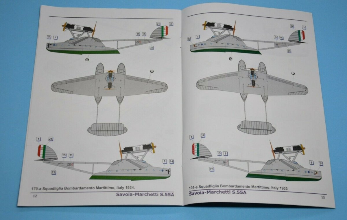 Dora Wings 72018 Savoia-Marchetti S.55A 1/72 – zdjęcie 4