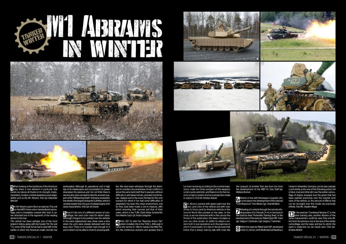 AK Interactive AK4842 MAGAZINE TECHNIQUES DES POMPES-CITERNES - SPÉCIAL HIVER (anglais) – immagine 4