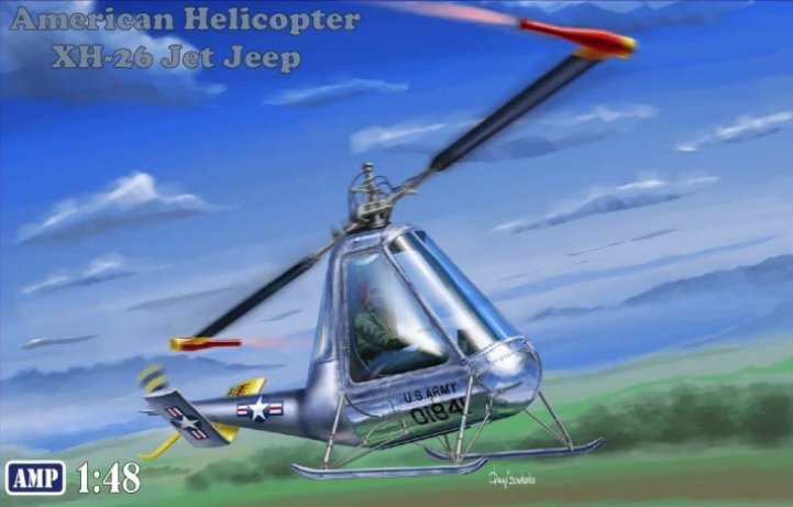 AMP 48007 Hélicoptère américain XH-26 Jet Jeep 1/48 