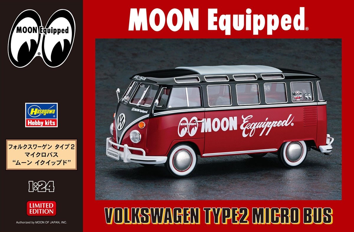 Hasegawa 20524 MOON Volkswagen Type 2 Micro Bus 1/24