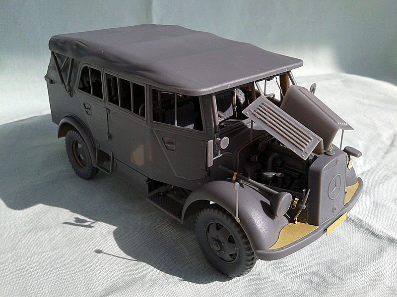 Miniart 35147 L1500A Kfz.70 Voiture de personnel allemande (1/35) – Bild 4