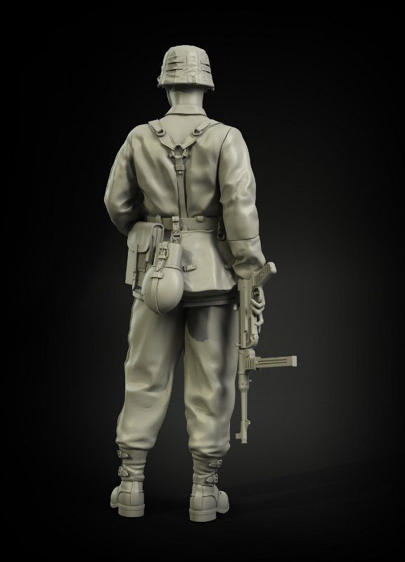 Panzer Art FI35-033 Sous-officier Waffen-SS Normandie 44 1/35 – image 4