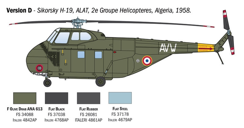 Italeri 1476 HO4S-3 / HAS.7 / H-19 1/72 – image 7