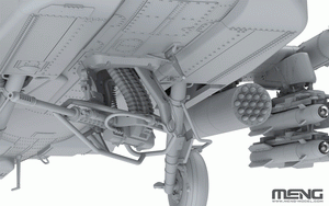 Meng Model QS-004 Boeing AH-64D Apache Longbow Heavy Attack Helicopter 1/35 – zdjęcie 13