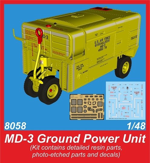 CMK 8058 MD-3 Groupe électrogène au sol 1/72
