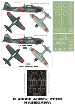 Montex K48080 A6M5c Zero 1/48