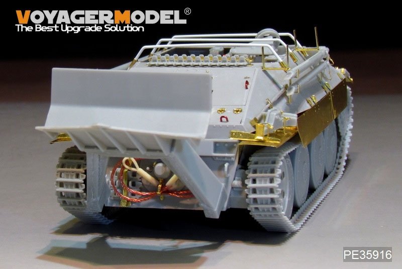 Maquette Voyager PE35916 Bergepanzer Hetzer Basic allemand de la Seconde Guerre mondiale pour THUNDER 1/35 – image 8