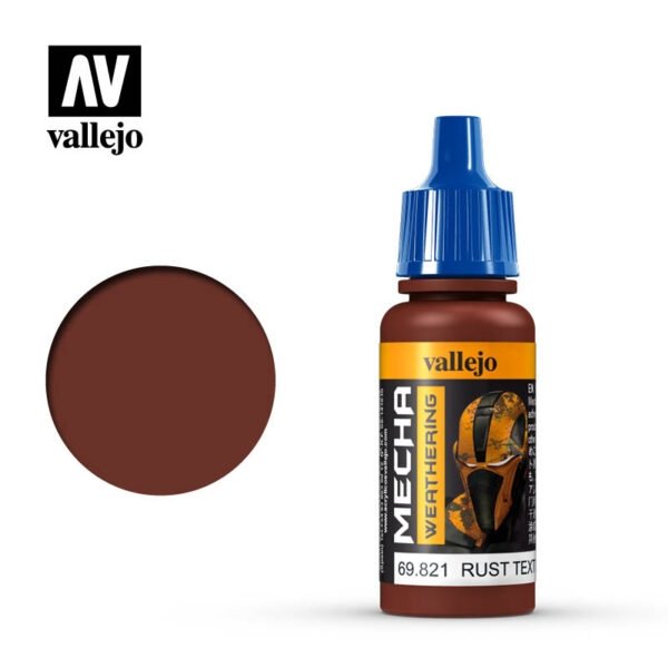 Vallejo 69821 Mecha Color - Texture Rouille (Mate) 17 ml