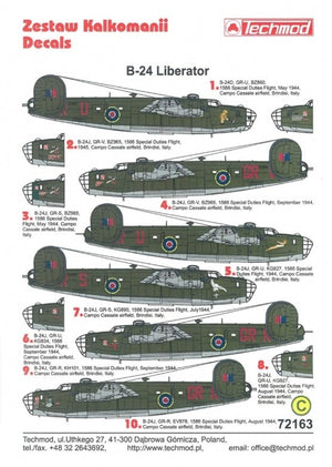 Techmod 72163 B-24 Liberator 1/72 – zdjęcie 2