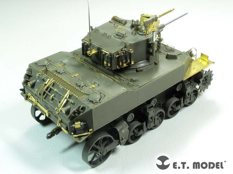 ET Model E35-187 WWII US Army M5A1 Early version (Pour AFV CLUB Kit) (1/35)  – image 3
