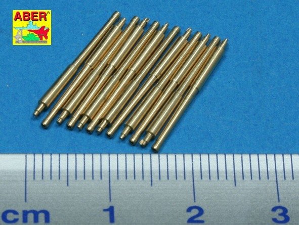 Aber 1/700L-33 Ensemble de canons pour cuirassés de classe Admiral Graf Spee 280 mm x 6 ; 150 mm x 8 ; 105 mm x 6 1/700 – imagen 2