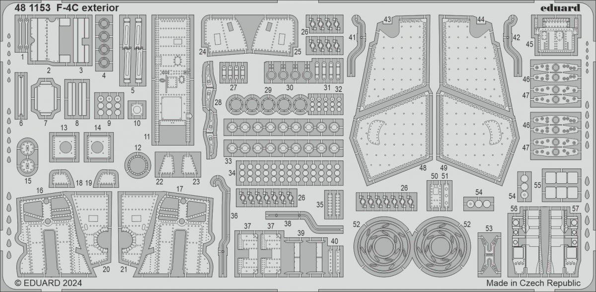 Eduard BIG49437 F-4C HOBBY 2000, ACADEMY 1/48 – immagine 3
